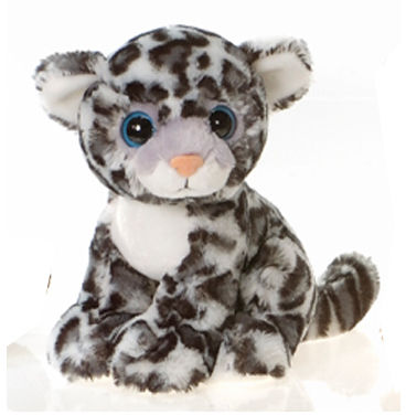 Styx - 9"" Big Eye Sitting Snow Leopard Case Pack 24