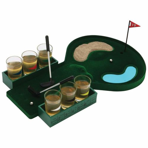 Maxam&trade; 6-Shot Drinking Golf Game