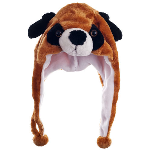 Critter Cap Plush Dog Hat