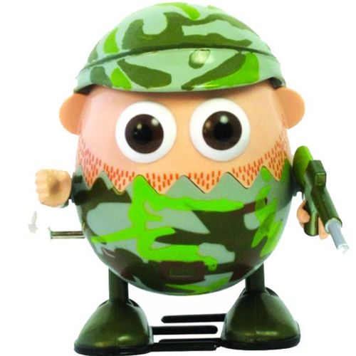 Eggbods Crack Commando Wind Up Toy Case Pack 6