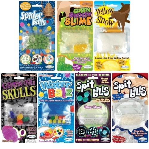 Assorted WaterBalz In 7 Styles With Counter Top Display Case Pack 63