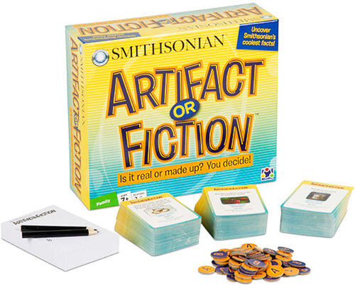 Smithsonian Artifact Or Fiction Trivia Game Case Pack 4