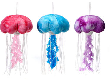 12"" 3 Asst. Color Jellyfishes - Pink, Case Pack 12