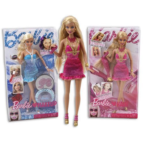 Barbie Doll, 3 Assorted Case Pack 6