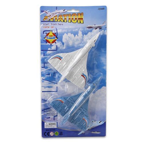 Aviation Plane, 2 Piece 7"" Case Pack 48