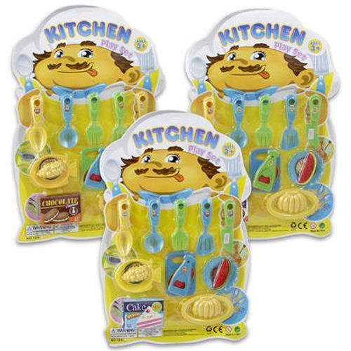 Kitchen Playset 14 Piece Plastic Case Pack 72
