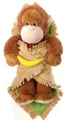 Blanket Babies - 11"" Orangutan In Case Pack 12