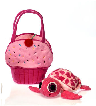 Fiestalicious - 8"" Pink Turtle In A Case Pack 18