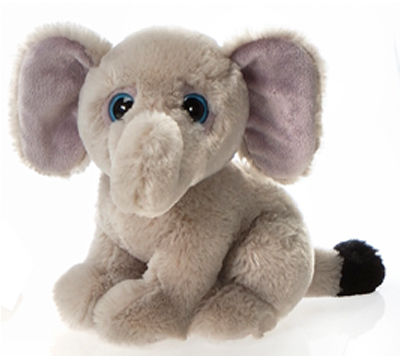 Eros - 9"" Big Eye Sitting Elephant Case Pack 24