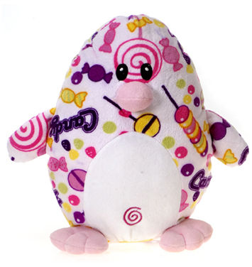 Fiesta Sweets - 10"" Pink N' Purple Candy-Penquin Case Pack 15