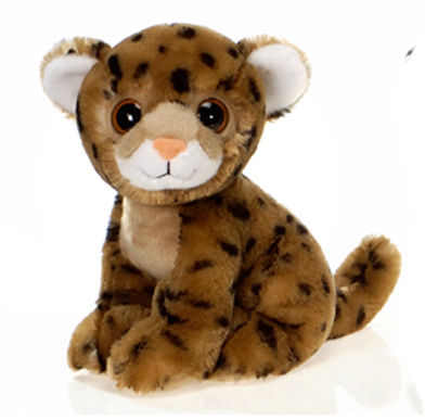 Chora - 9"" Big Eye Sitting Cheetah Case Pack 24