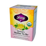 Yogi Organic Woman's Mother To Be Herbal Tea Caffeine Free - 16 Tea Bags - Case of 6