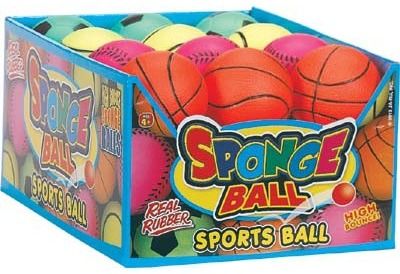 Sponge Ball Sports C/D Case Pack 24