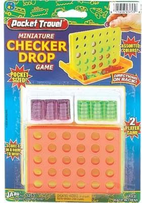 Travel Checker Drop Case Pack 12