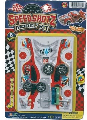 Speed Zone Model Kit Case Pack 12