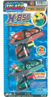 Cyber X-856 2 Water Gun 2 Pk Ast. Case Pack 12