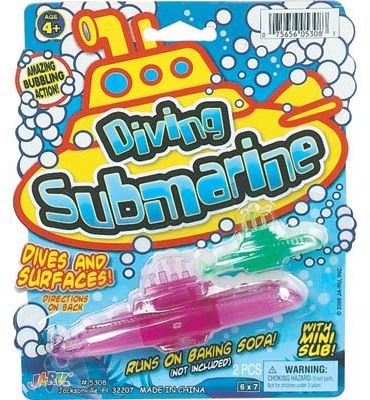 Diving Submarine 2Pk Ast Case Pack 12