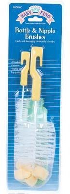 Baby Bottle And Nipple Brush Asst Case Pack 6