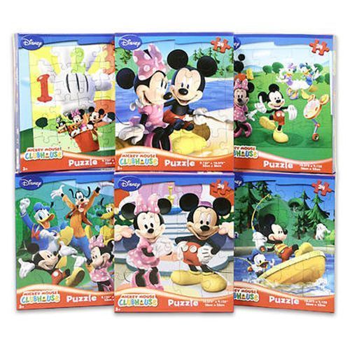 Disney Mickey Puzzle, 24 Piece 6 Assorted Case Pack 36