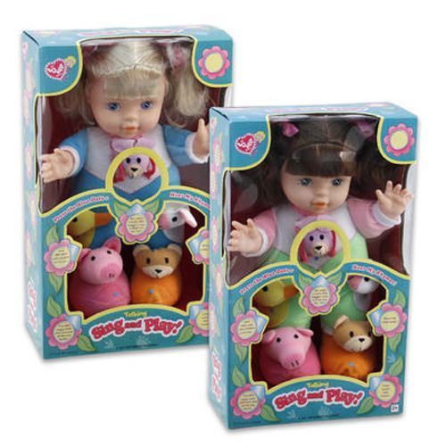 Doll 13 Inches Long With 5 Sounds English Case Pack 6