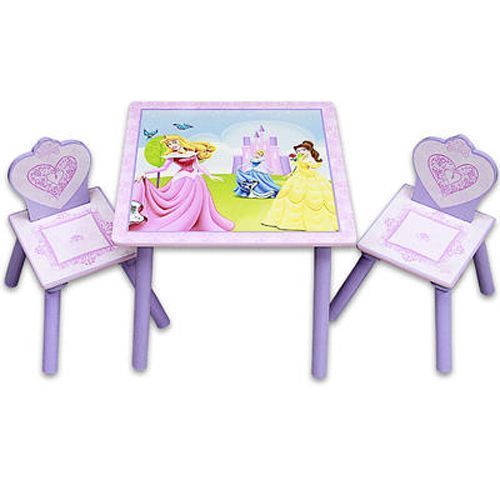 Square Princess Table and 2 Chairs Case Pack 2