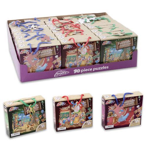 Fairytale Puzzle 3 Astd 30 Pc Case Pack 48
