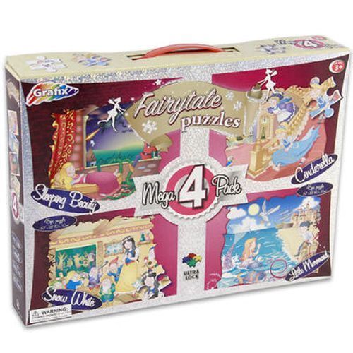 Fairytale Mega Puzzle 4 Pack Case Pack 12
