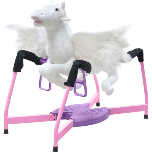Spring Pegasus with Sound and Motion
