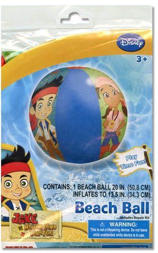 Disney Jake Inflatable 20"" Beach Ball Case Pack 36