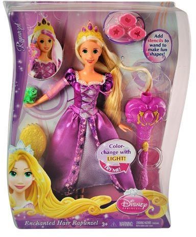 Mattel Disney Princess Enchanted Hair Rapunzel Case Pack 4
