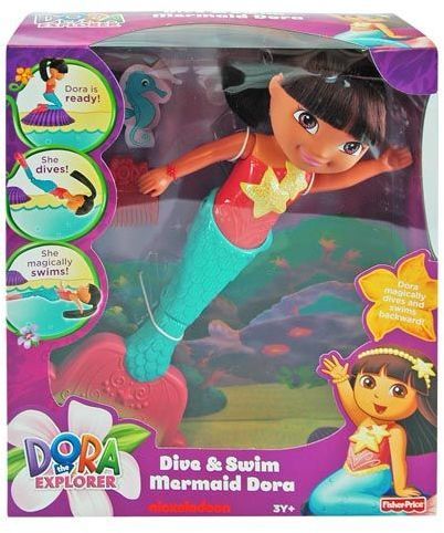 Fisher-Price Dive & Swim Mermaid Dora Case Pack 2