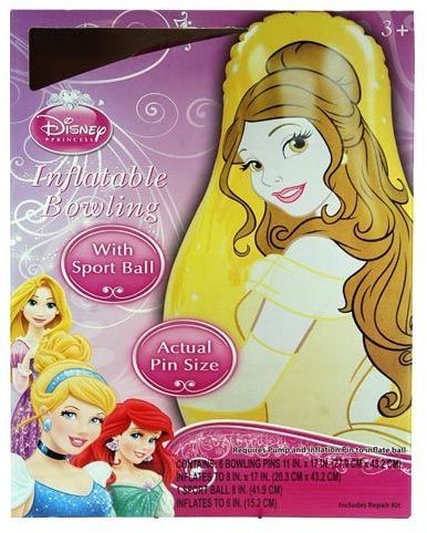 Disney Princess Inflatable Bowling Set Case Pack 6