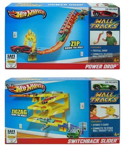 Mattel Hot Wheels Wall Tracks Assorted Case Pack 5