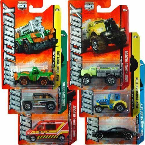 Mattel Matchbox Car Collection Asstd Case Pack 36