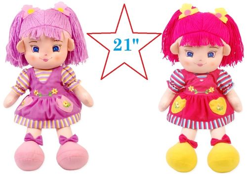 20"" Daisy Rag Doll Fun Girls Play Toy Case Pack 24