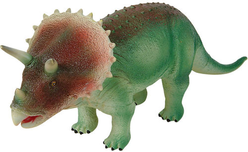 19"" Pvc Soft Triceratops