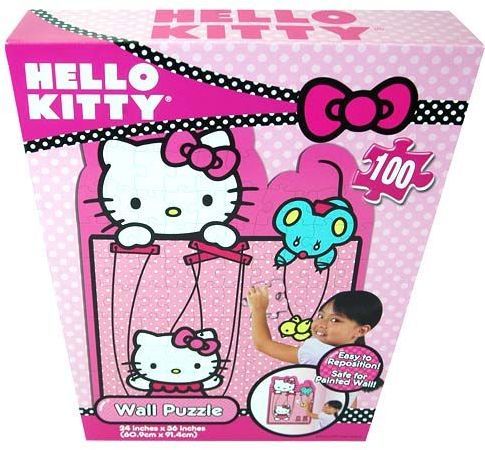 Hello Kitty 100 Pc Wall Puzzle Case Pack 6