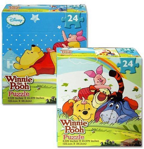 Disney Winnie The Pooh 24 Pc Puzzle Case Pack 36