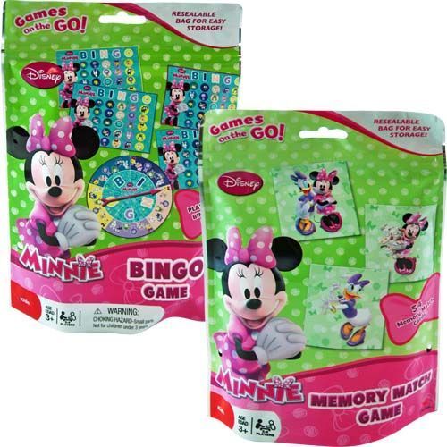 Disney Minnie Mouse Bingo & Memory Match Case Pack 12