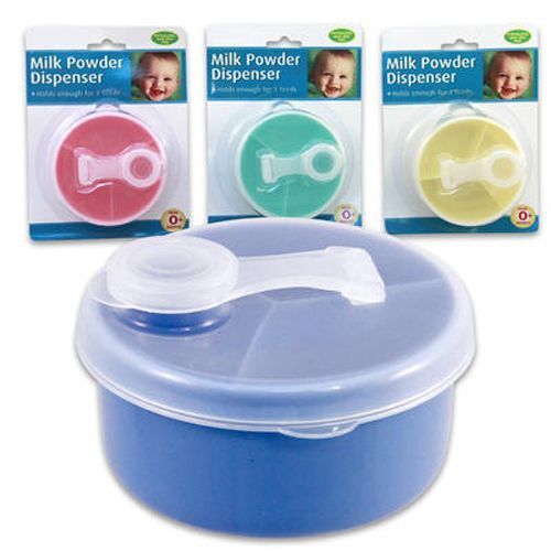 Milk Poweder Container 3.75 Inches Diameter 3 Sections Case Pack 48