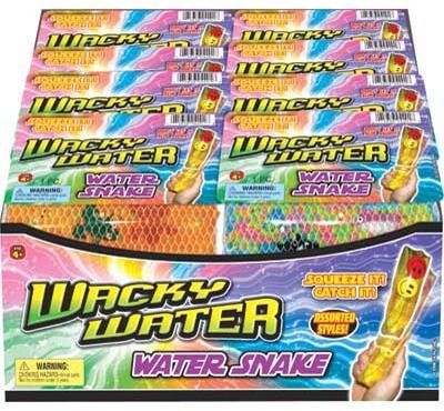 Wacky Water Snake Ast C/D Case Pack 24