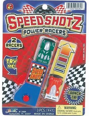 Speed Shot Power Racer 3Pc Ast Case Pack 12