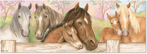 Horse Corral Floor Puzzle (48 pc)