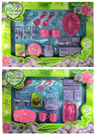 Kitchen Play Set- Super Deluxe Case Pack 4
