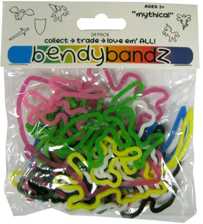 Mythical Stretchy Bands, Pack of 24 Case Pack 25