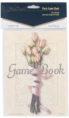 Book of Games for Bridal Shower Party Case Pack 24
