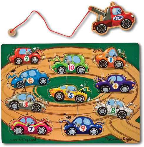 Tow Truck Magnetic Puzzle Game