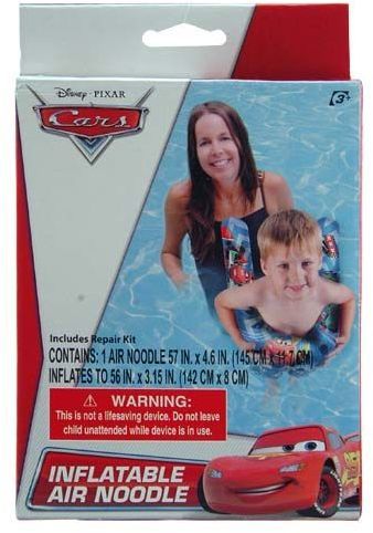 Cars Inflatable Pool Noodle 56x3.5 Inch Case Pack 12