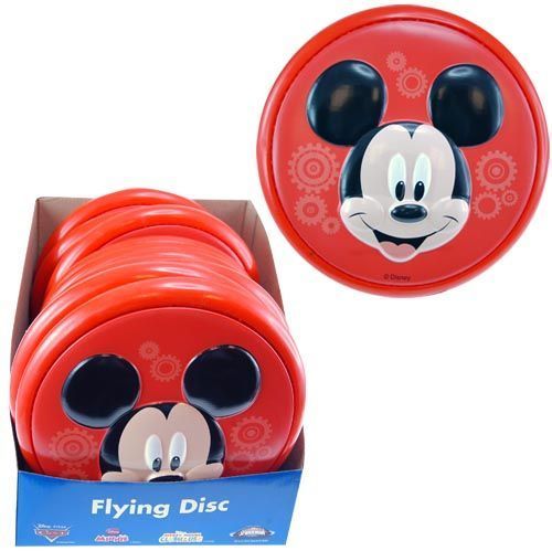 Disney Mickey Mouse 9"" 3D Flying Disc Case Pack 12