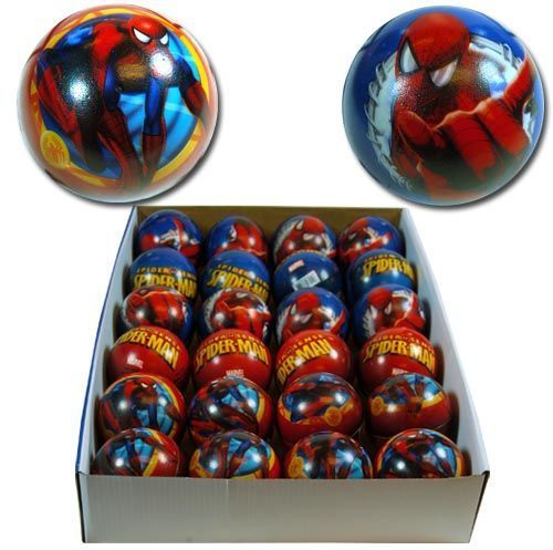 Spiderman 3 Inch Soft Play Ball Case Pack 24